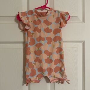 Snapper Rock Short Sleeve Sunsuit 0-6 Months